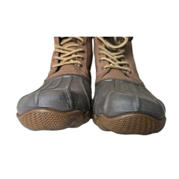 Sperry Brewster Duck Boots Men\'s Brown Waterproof Casual STS14140 Size 8.5 main image 9